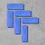 Azure Blue Herringbone Cement Tile